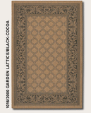 Couristan Recife 1016/2000 Black Rug