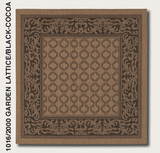 Couristan Recife 1016/2000 Black Rug