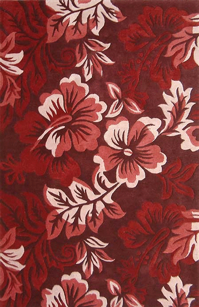 HRI Beverly 1027 Red Rug