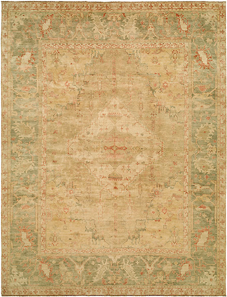 HRI Ottoman 109 Light Gold Rug – Rugs Done Right