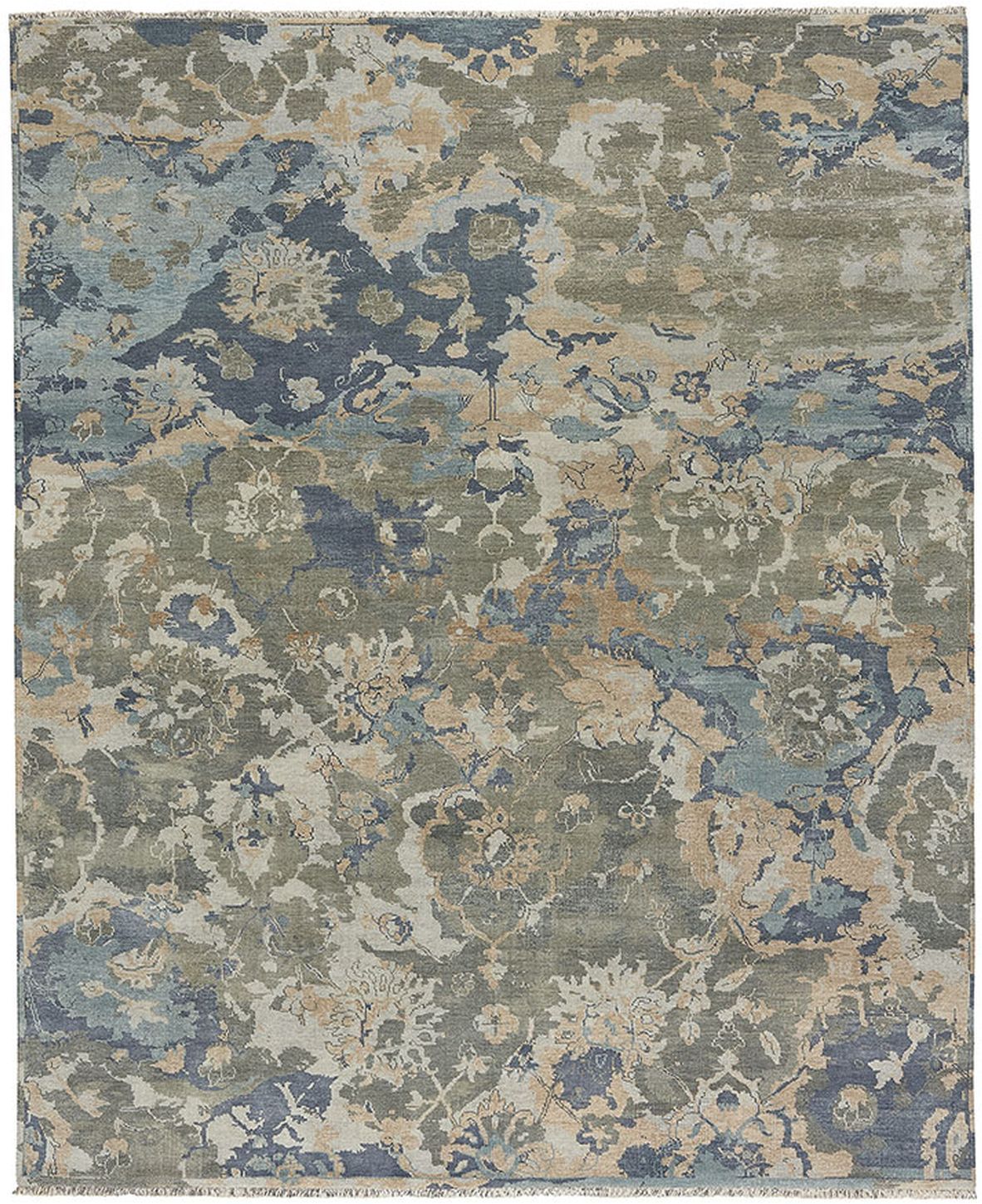 capel ellerbe 1095 azure multi rug