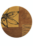 Delos, Inc. Moda 11818 Brown Rug