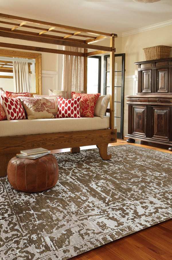 capel jain 1201 tan rug