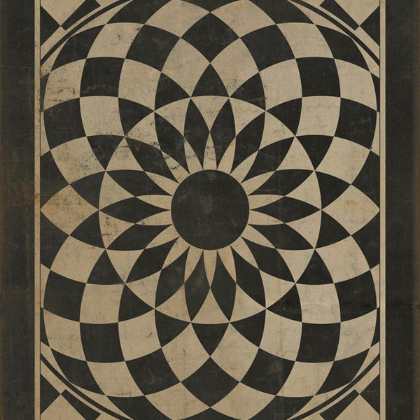 spicher and company classic vinyl pattern 01 were all mad here rug