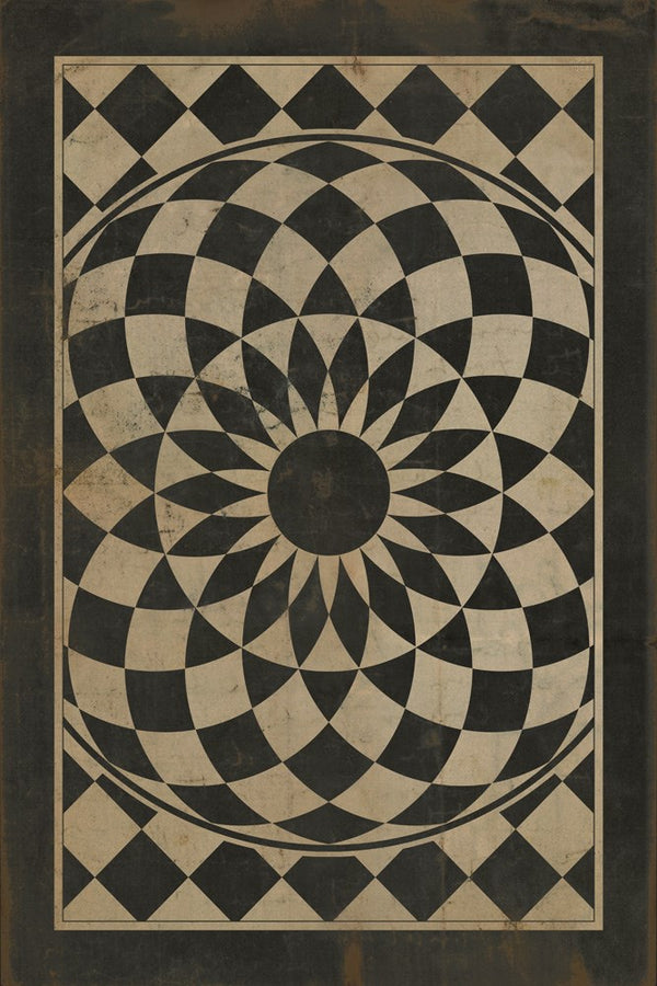 spicher and company classic vinyl pattern 01 were all mad here rug