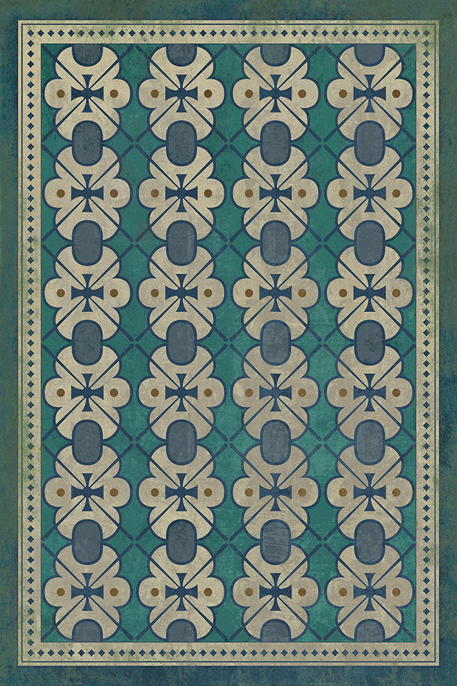 spicher and company classic vinyl pattern 05 mrs hudson rug