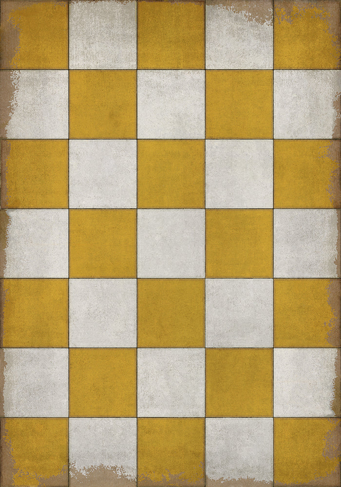 spicher and company classic vinyl pattern 07 check yourself rug