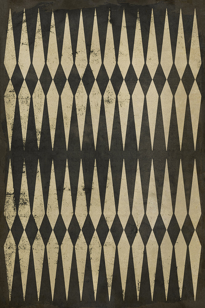 spicher and company classic vinyl pattern 08 backgammon rug