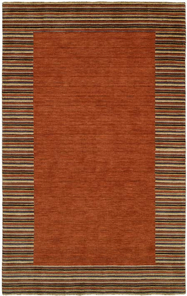 HRI European 1233 Rust Rug