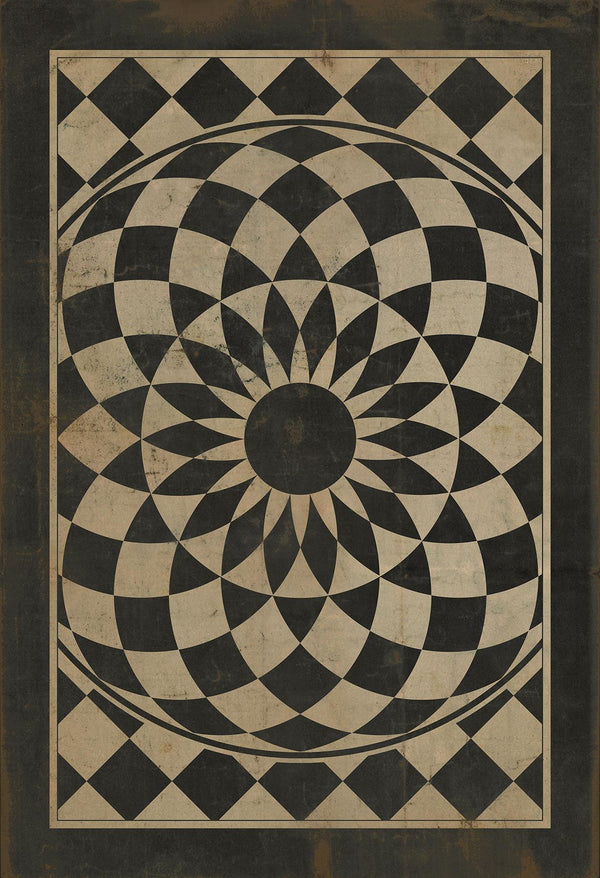 spicher and company classic vinyl pattern 01 were all mad here rug