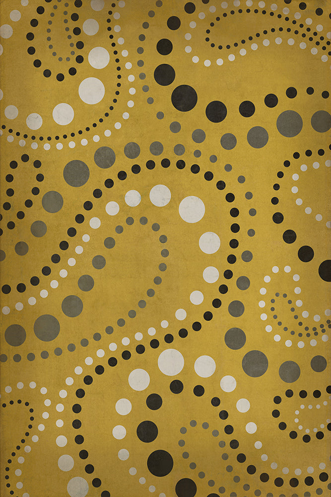 spicher and company classic vinyl pattern 12 spaced out rug