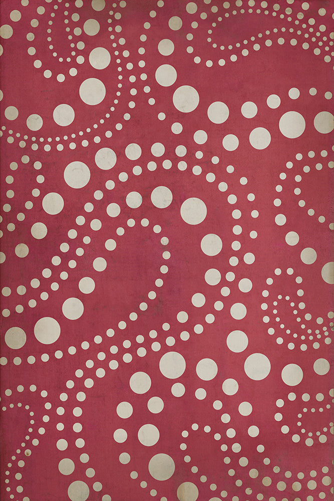 spicher and company classic vinyl pattern 12 tickled pink rug