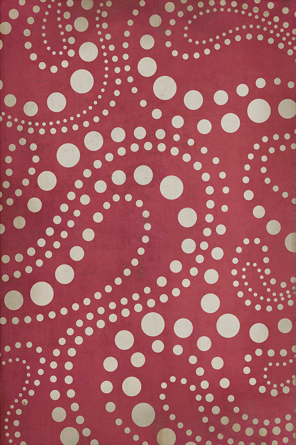 spicher and company classic vinyl pattern 12 tickled pink rug