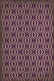 spicher and company classic vinyl pattern 15 purple haze rug