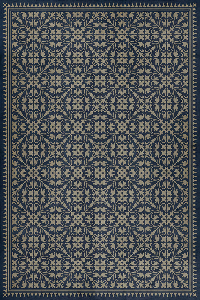 spicher and company classic vinyl pattern 21 bandersnatch rug