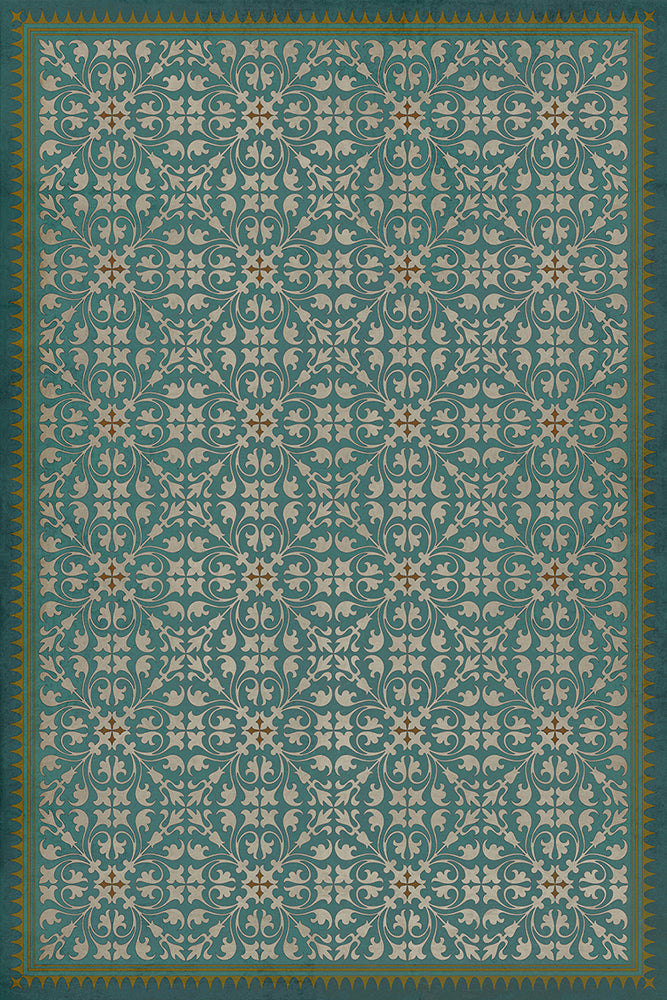 spicher and company classic vinyl pattern 21 contrariwise rug