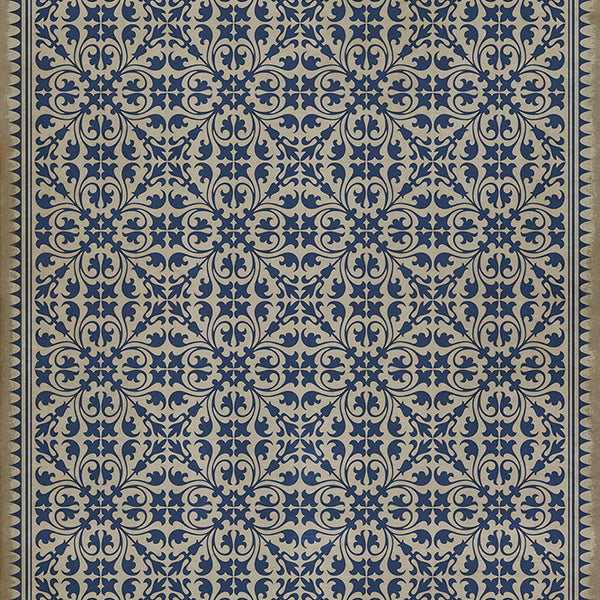 spicher and company classic vinyl pattern 21 mad hatter tea party rug