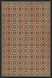 spicher and company classic vinyl pattern 21 painting the roses red rug