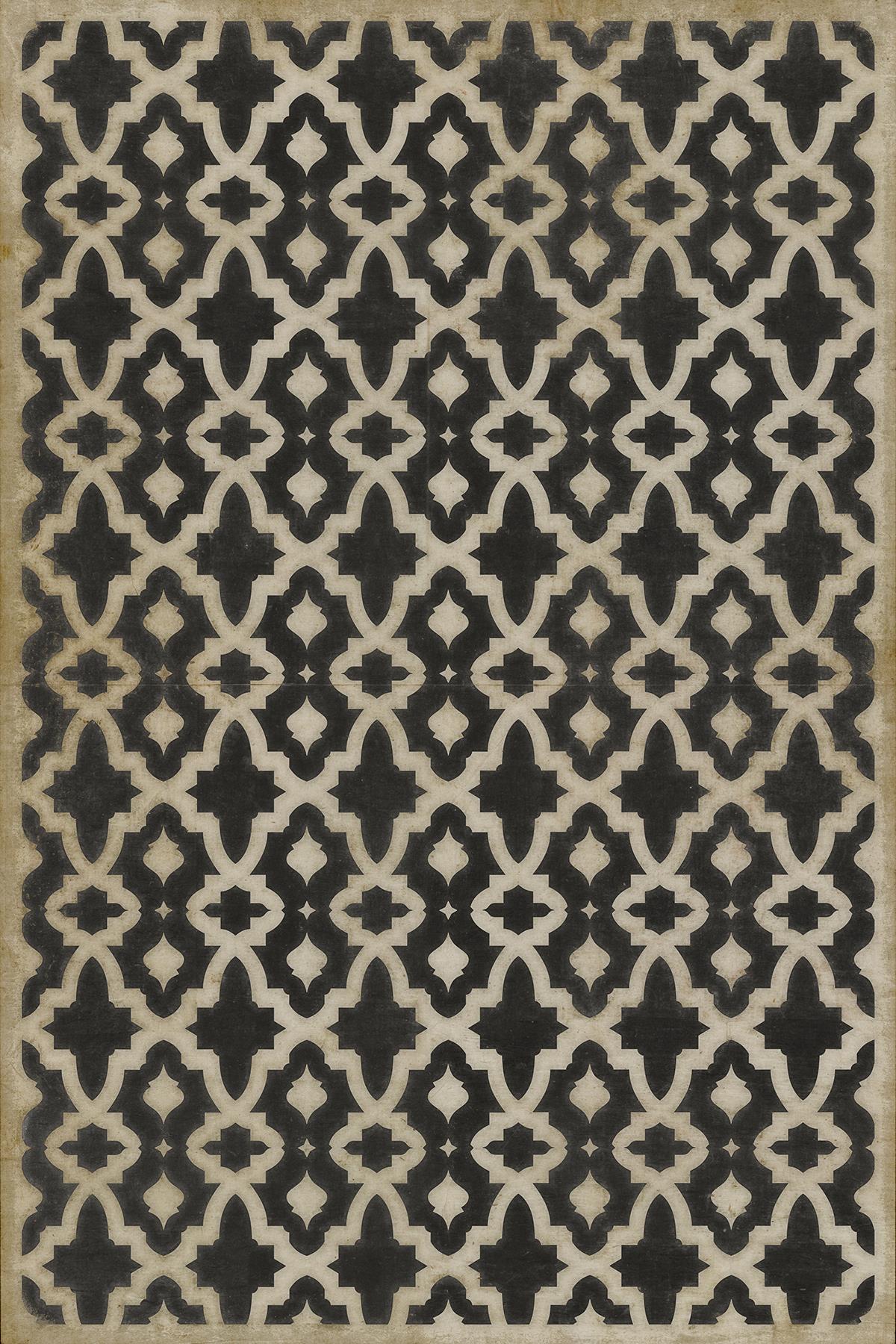 spicher and company classic vinyl pattern 31 a murder of crows rug