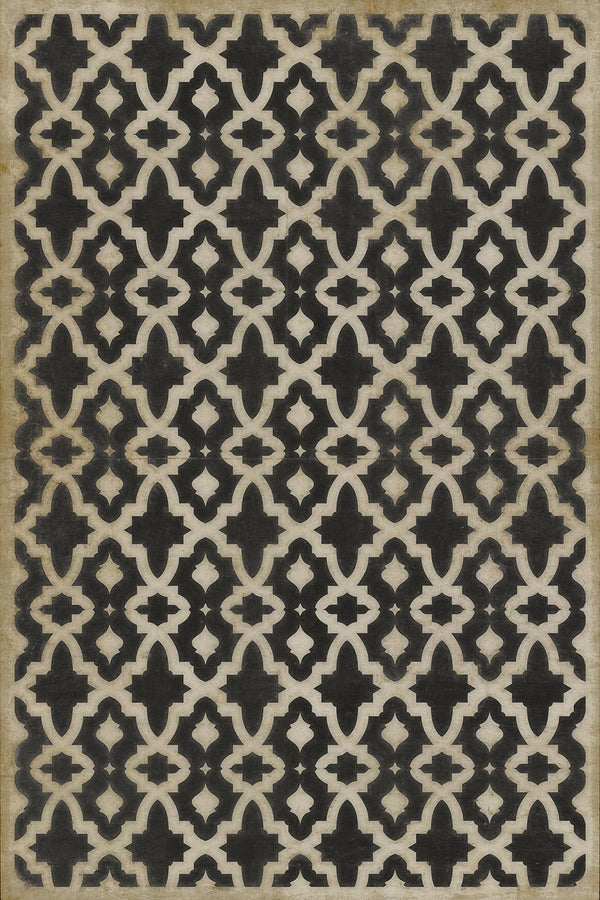 spicher and company classic vinyl pattern 31 a murder of crows rug