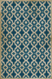 spicher and company classic vinyl pattern 31 blue mosque rug