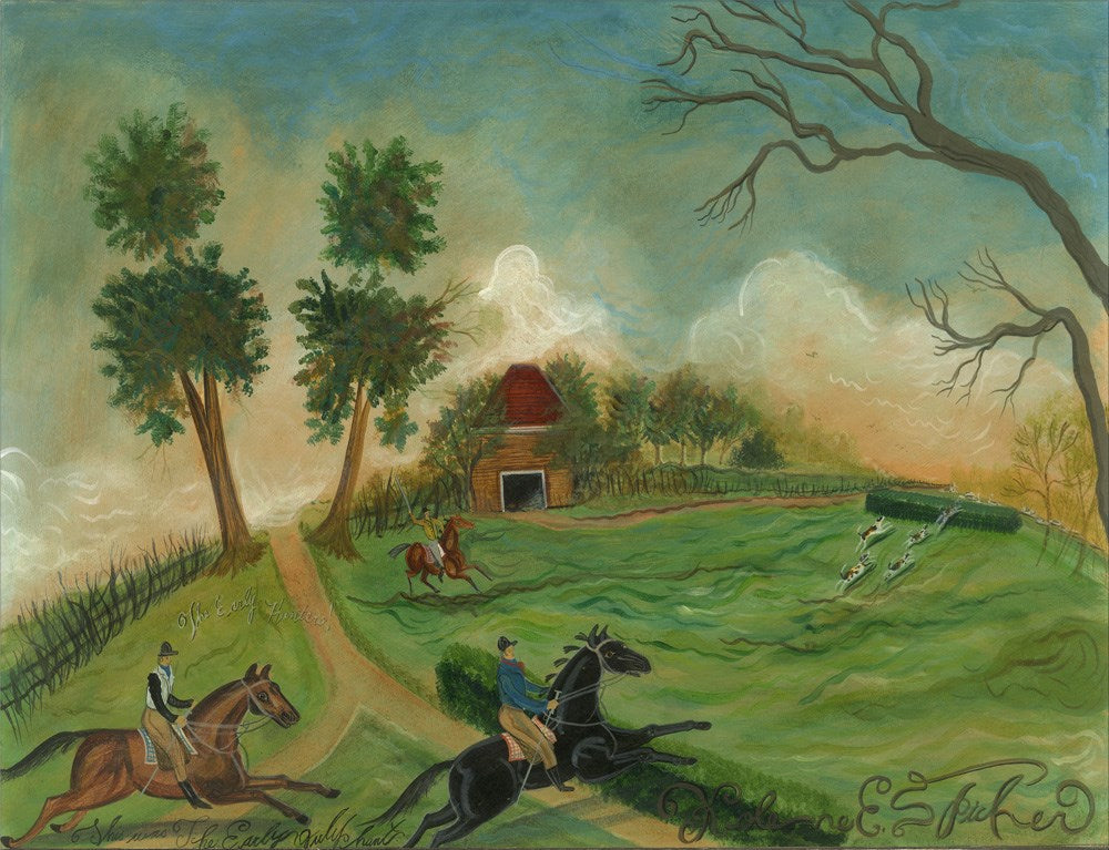 spicher and company kolene spicher landscape hunt early rug