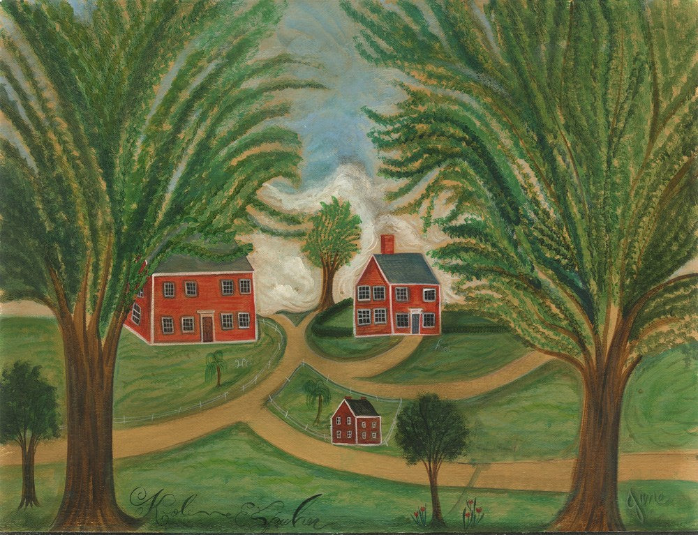 spicher and company kolene spicher landscape love your neighbor rug