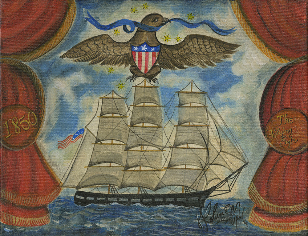 spicher and company kolene spicher ship the flying eagle rug