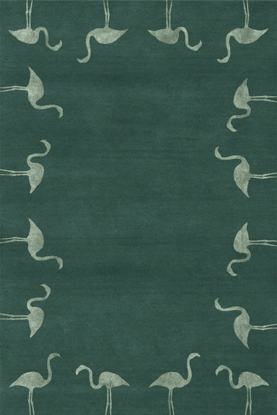 Delos, Inc. Coastal 1314 Dark Teal Rug