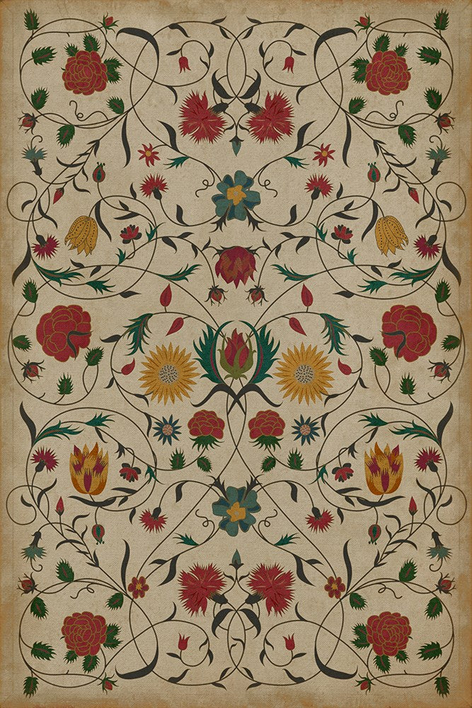 spicher and company williamsburg floral abigail rug