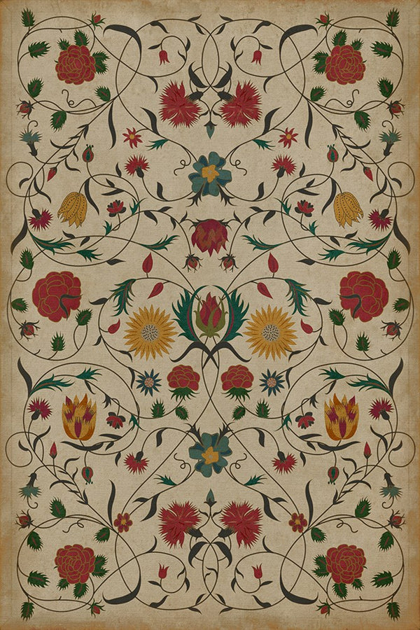 spicher and company williamsburg floral abigail rug