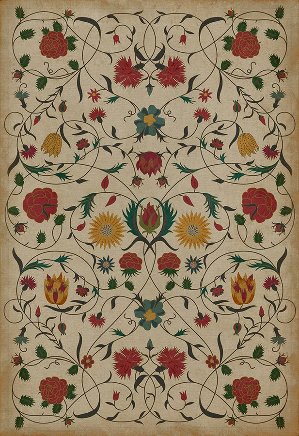 spicher and company williamsburg floral abigail rug