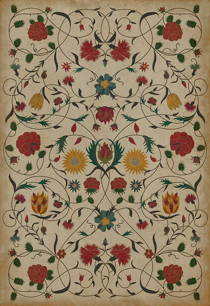 spicher and company williamsburg floral abigail rug