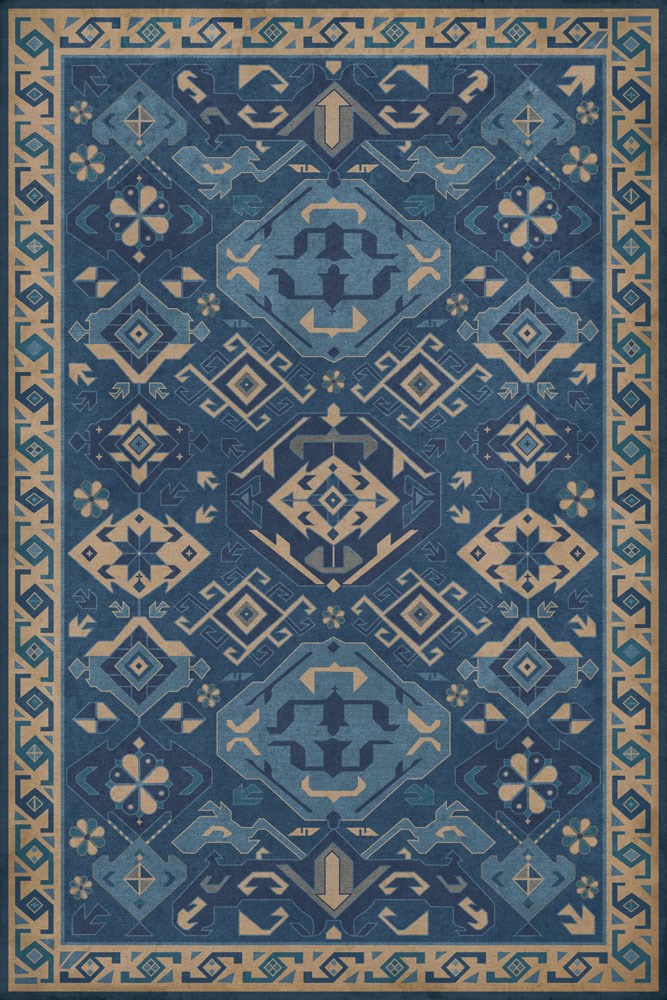 spicher and company williamsburg traditional indigo rug