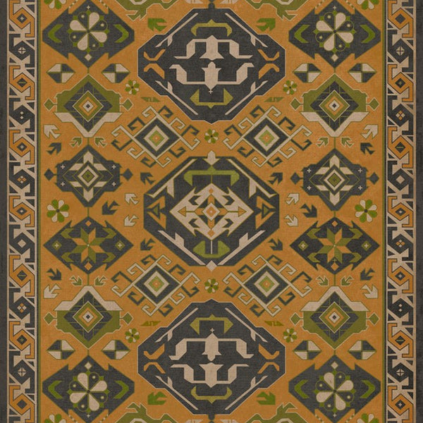 spicher and company williamsburg traditional mustard rug
