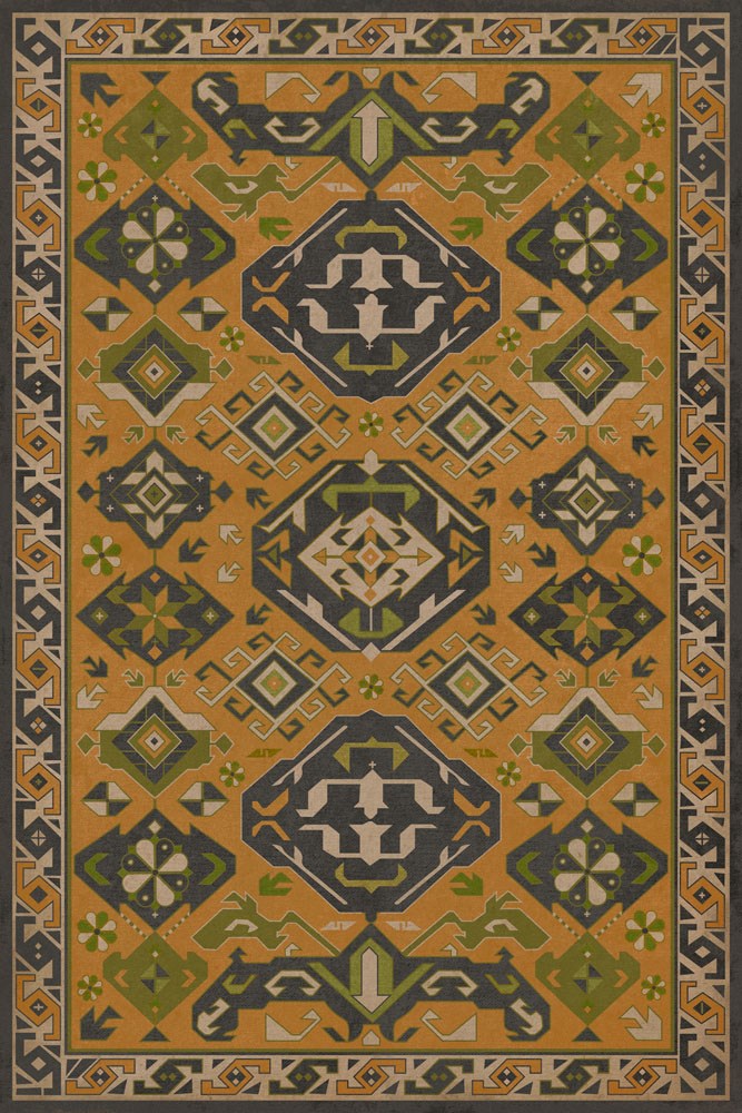 spicher and company williamsburg traditional mustard rug