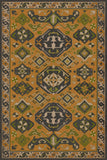 spicher and company williamsburg traditional mustard rug