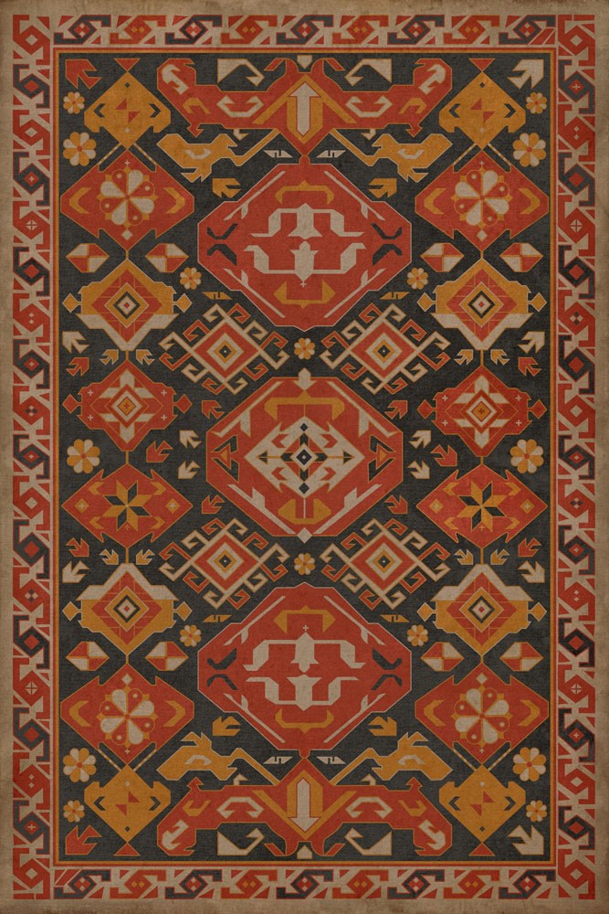 spicher and company williamsburg traditional paprika rug