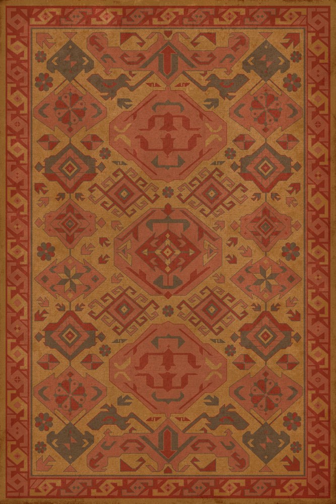 spicher and company williamsburg traditional turmeric rug