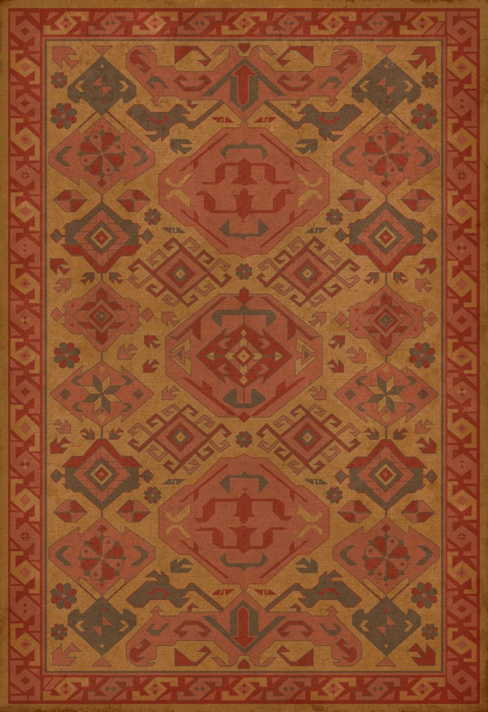 spicher and company williamsburg traditional turmeric rug