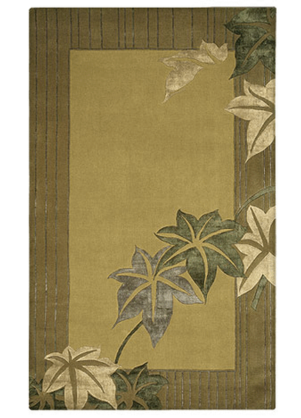 Delos, Inc. Moda 14556 Gold Rug
