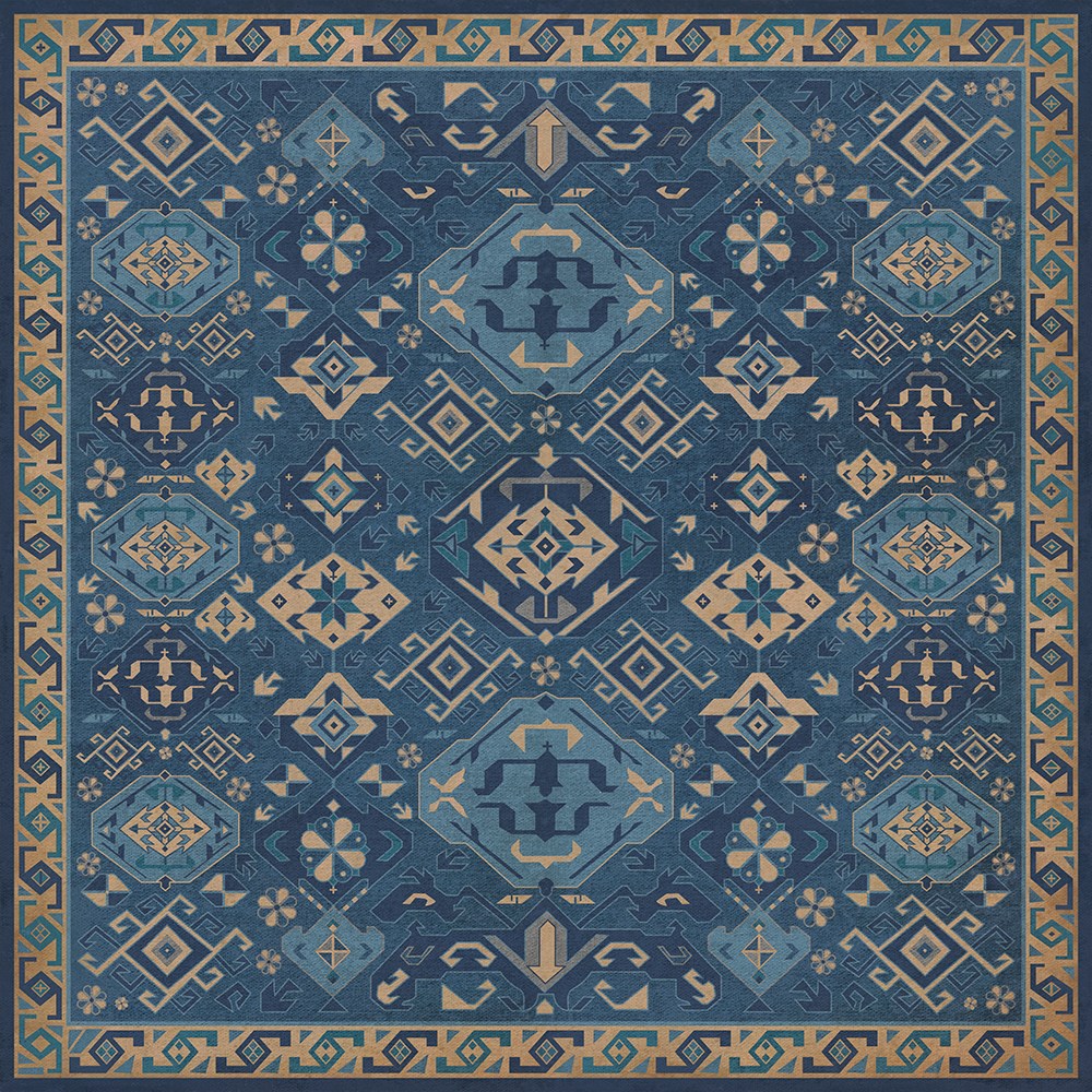 spicher and company williamsburg traditional indigo rug