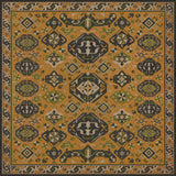 spicher and company williamsburg traditional mustard rug