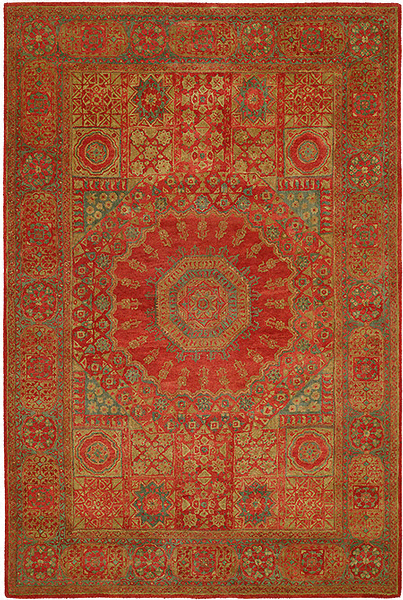 HRI Mamlouk 1526-6 Rust Rug