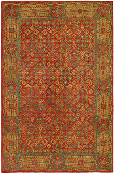 HRI Mamlouk 1527-5 Rust Rug – Rugs Done Right