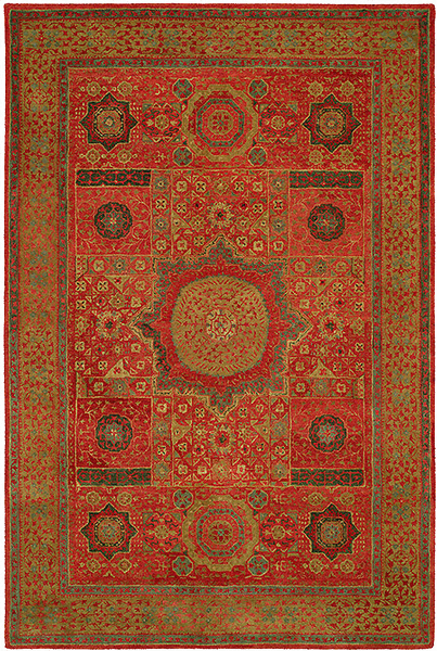 HRI Mamlouk 1529-2 Rust Rug