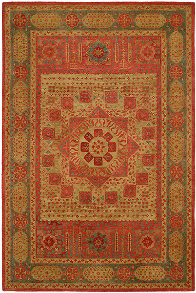 HRI Mamlouk 1531-7 Gold Rug