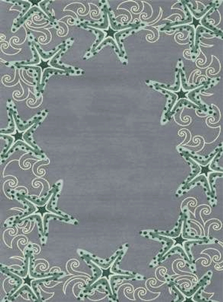 Delos, Inc. Coastal 1602 Smoke Rug