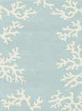Delos, Inc. Coastal 1603 Aqua Rug
