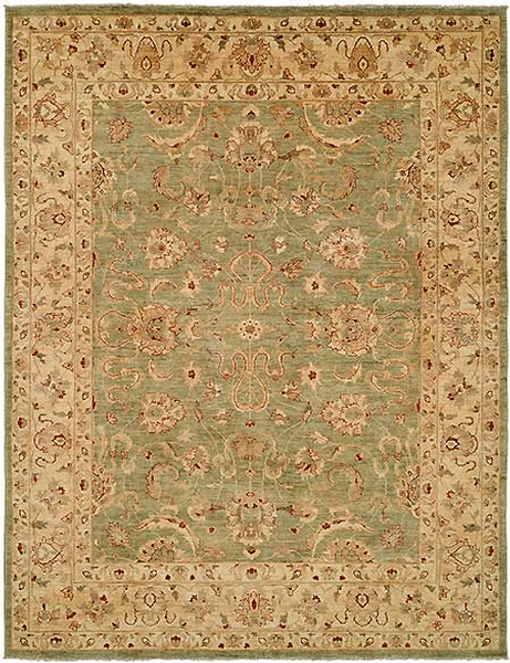 HRI Apadana 1606 Light Green Rug